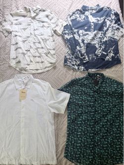 Young Men Dress Shirts Bundle (Size S & M)
