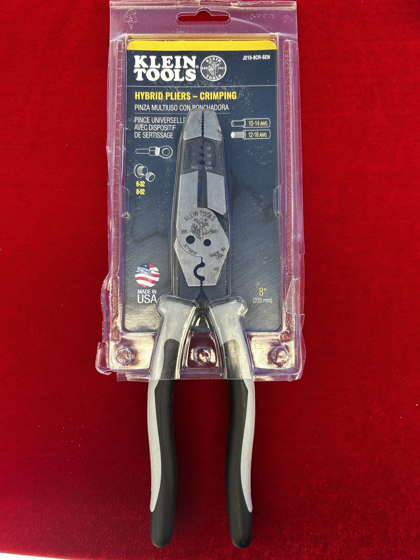 Klein Tools Crimping Hybrid Pliers / Alicates