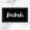 Beckah