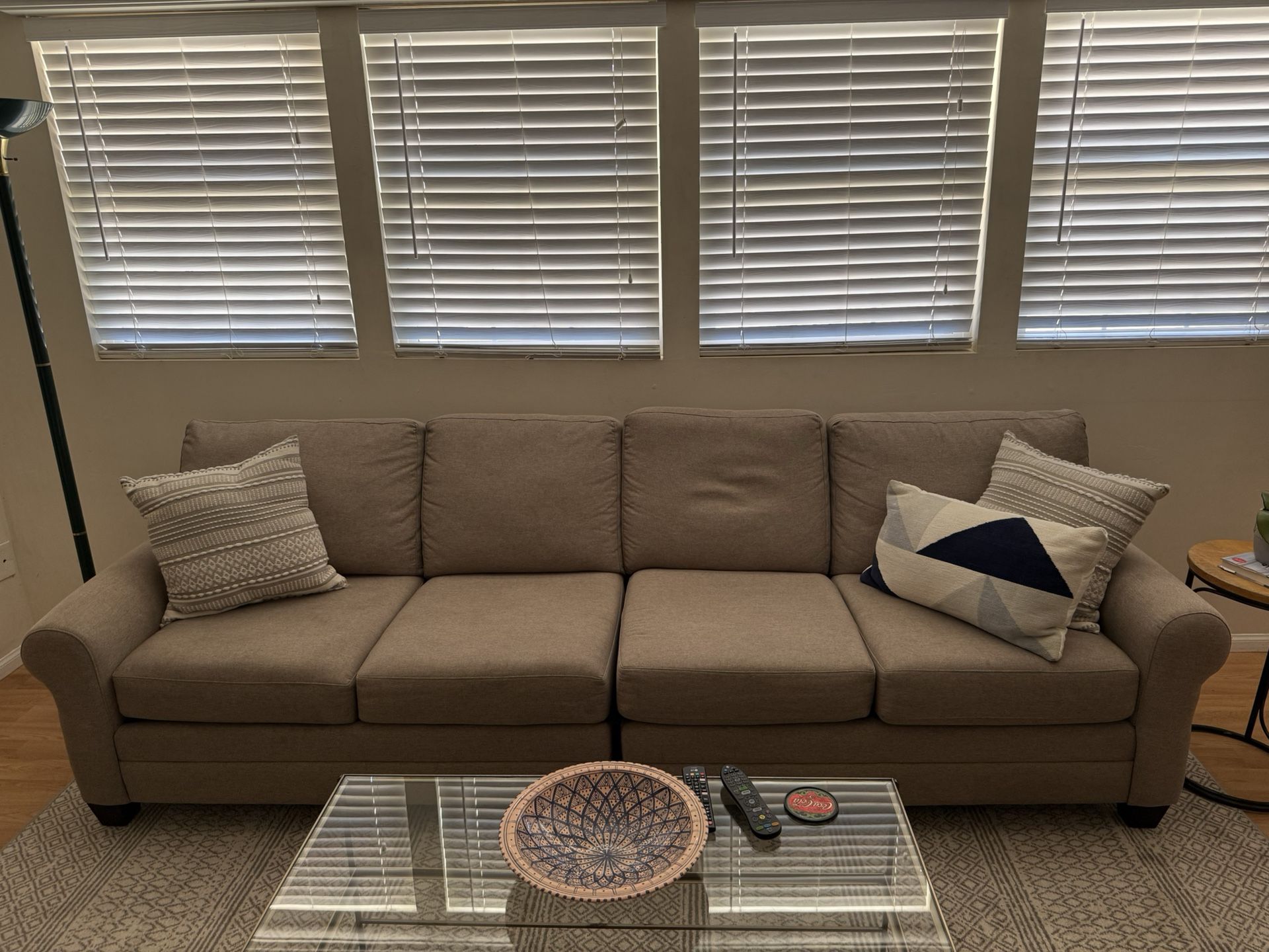 Grey-ish Tan Couch