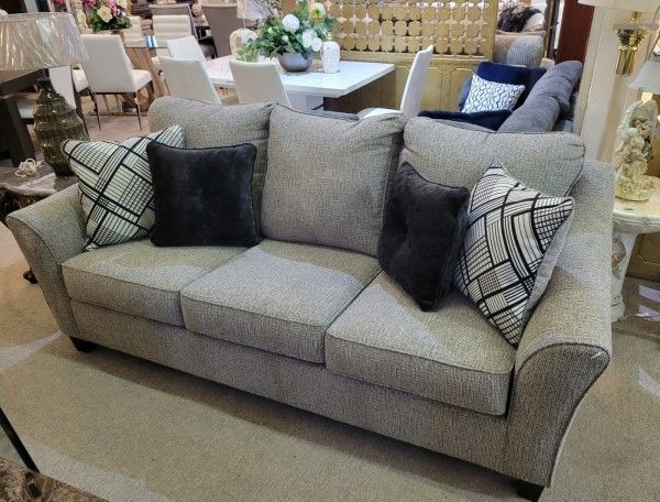 Light Grey Sofa Fabric (Couch New)