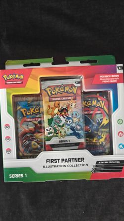 Pokemon First Partner Illustration Series 1