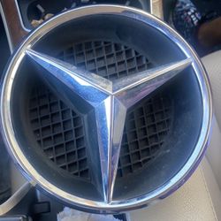 W213 - OEM Mercedes E300 sport upper Bumper grille Star Emblem