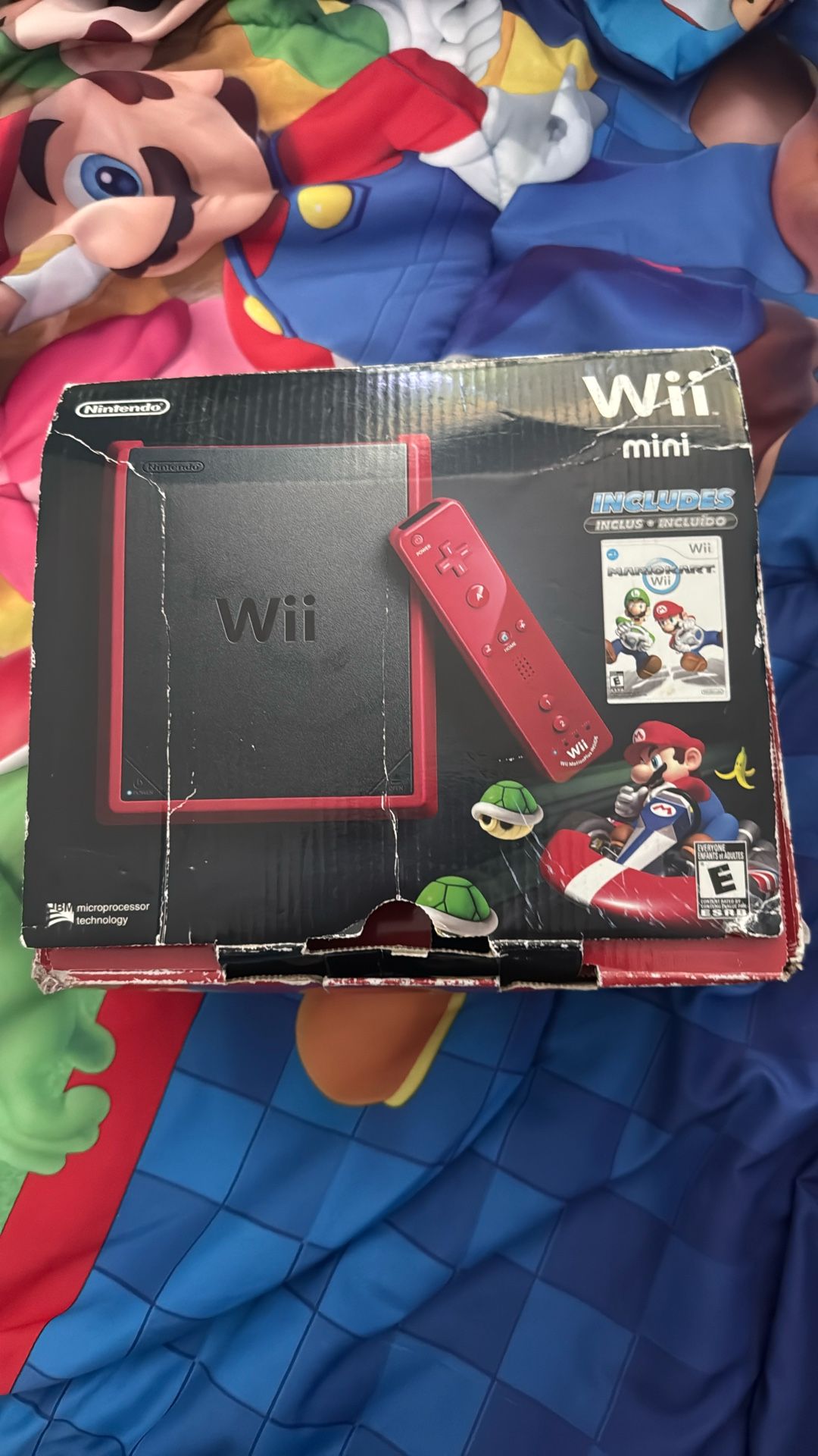 Mario Wii mini consolar