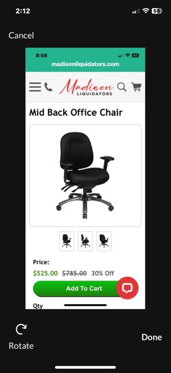 Brand New open pictures only $12 Off Office Chair Ergonomic Desk Chair