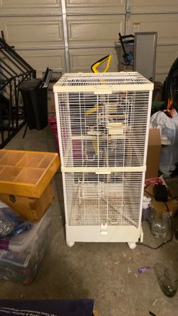 White Bird Cage