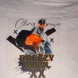 Chris Brown Breezy Bowl Tour T Shirt