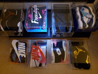 Custom acrylic sneaker boxes!! Jordan Nike Adidas