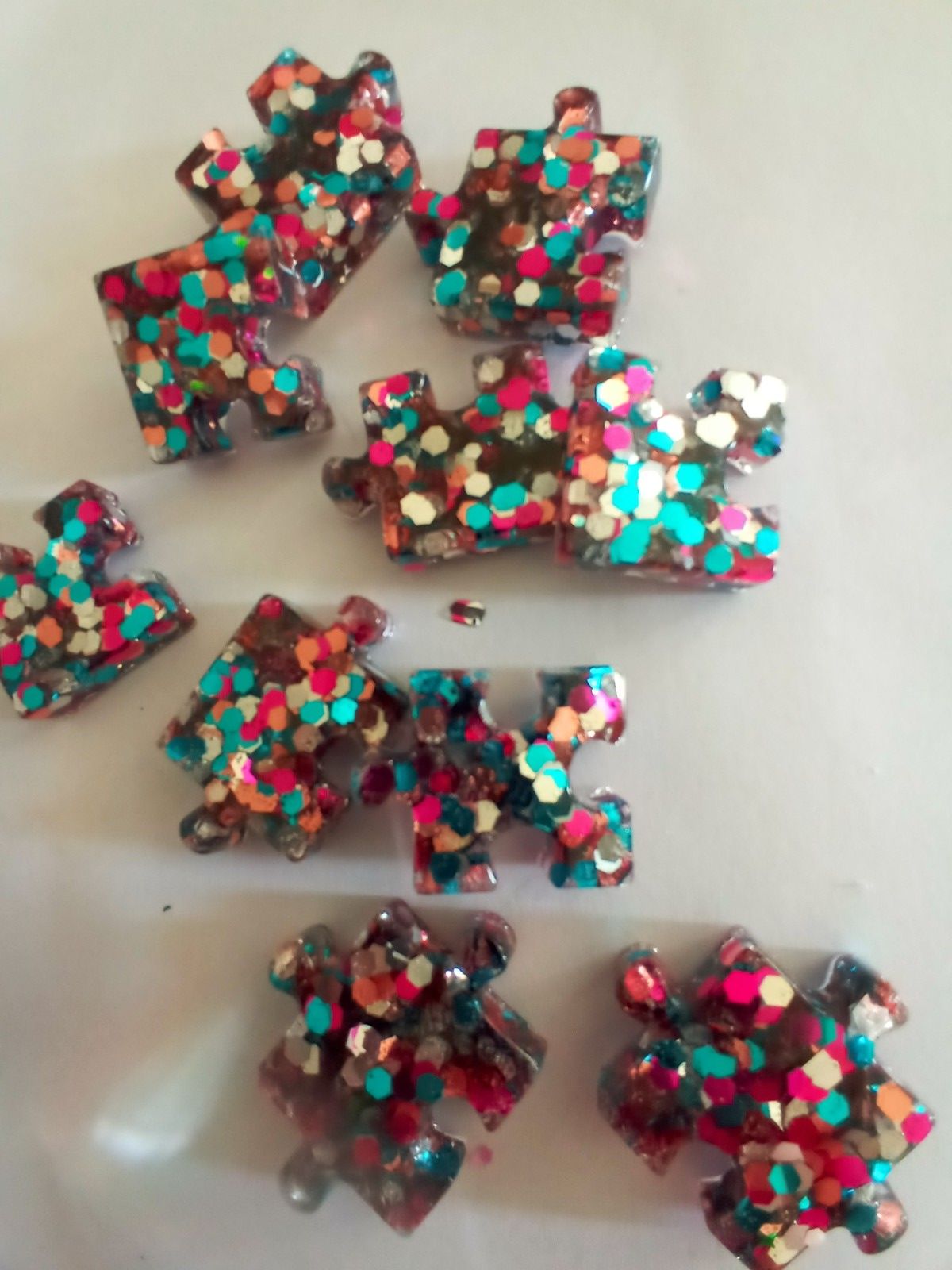 Mosaic Puzzle Pieces