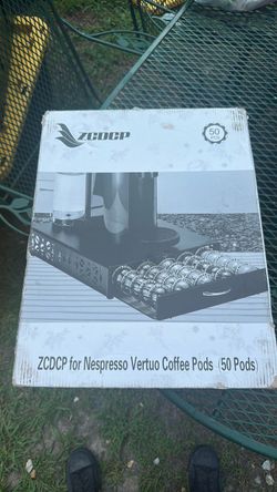 ZCDCP Nespresso Vertuo Coffee Pod Holder 50 Pods