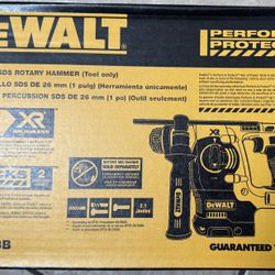 Flash Sale 💫⚡️ DEWALT 20V MAX XR Cordless Brushless 1 in. SDS Plus L-Shape Rotary Hammer (Tool Only)