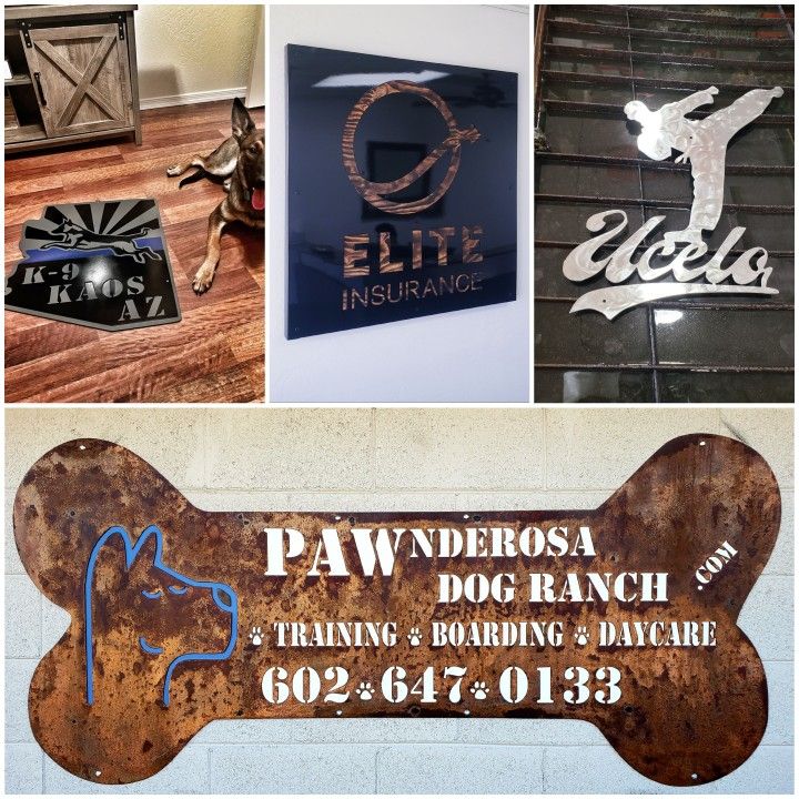 Custom Made Signs & Fabrication