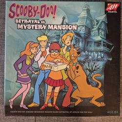 Avalon Hill Scooby Doo Betrayal at Mystery Mansion Board Game New 2020