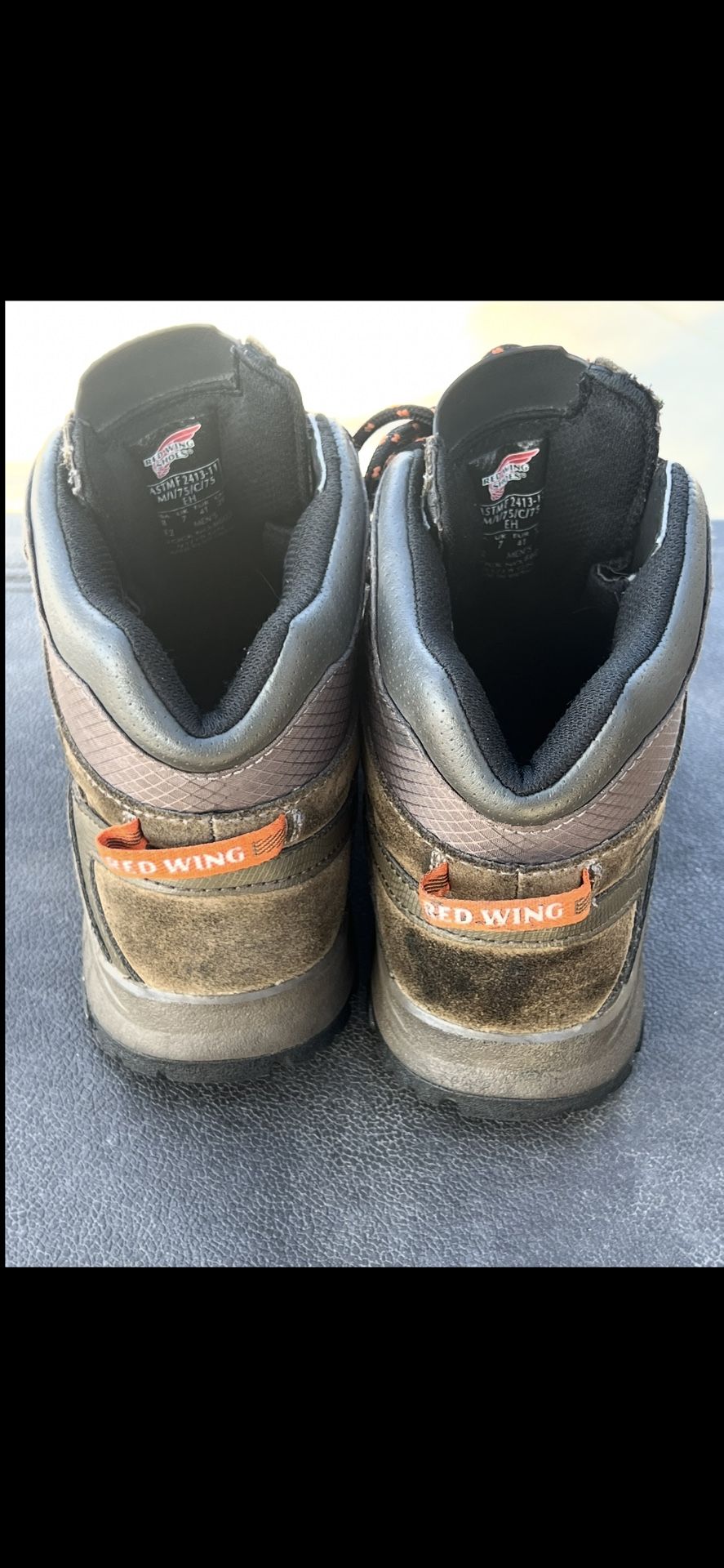 Red Wing Steel Toe Boots