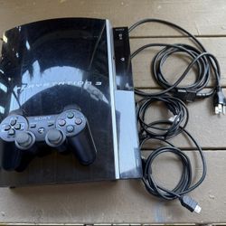 Sony Playstation 3 PS3 Fat Console 80GB CECHK01