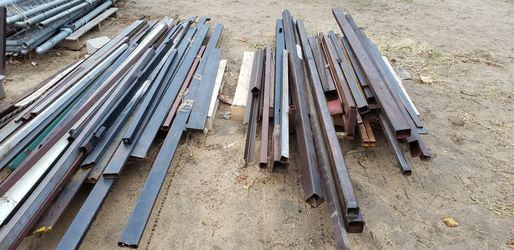 Used steel all sizes .65 per lb