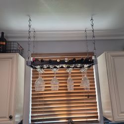Ceiling Wine Rack