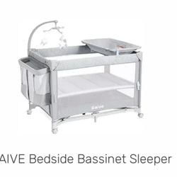 Bedside bassinet sleeper