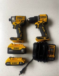Dewalt drill and impact kit