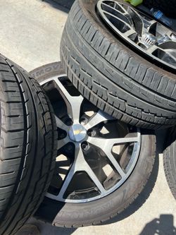 Chevy Silverado wheels and tires