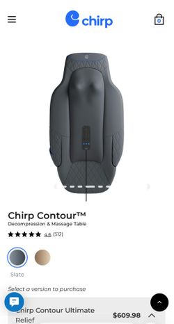 Chirp back massager