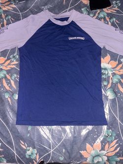 Blue chrome hearts shirt