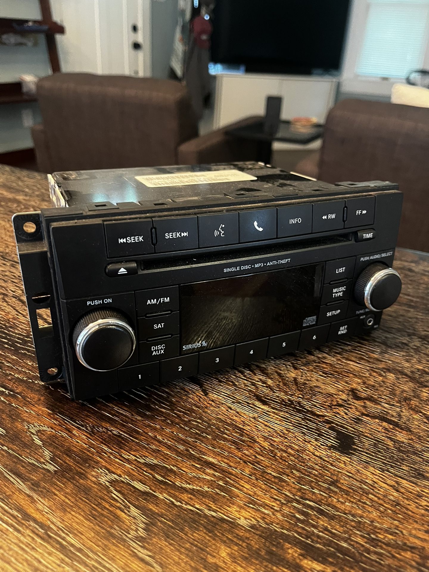 OEM Jeep Wrangler JK Head Unit