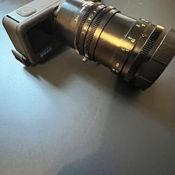 GoPro10 BackBone  Mod With Zoom Lens