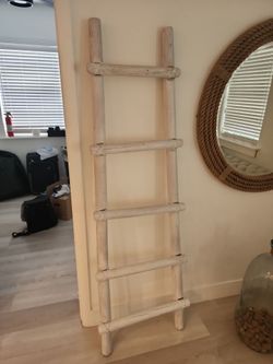 MOVING SALE.DECOR LADDER. BOHO,RUSTIC,DESIGNER