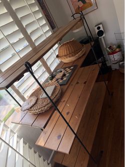 Four shelf book shelf