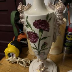 Beautiful Pair Of Antique Lamps Set