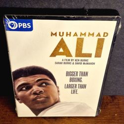 PBS Muhammad Ali DVD Ken Burns Boxing Documentary New Sealed Film Biography
