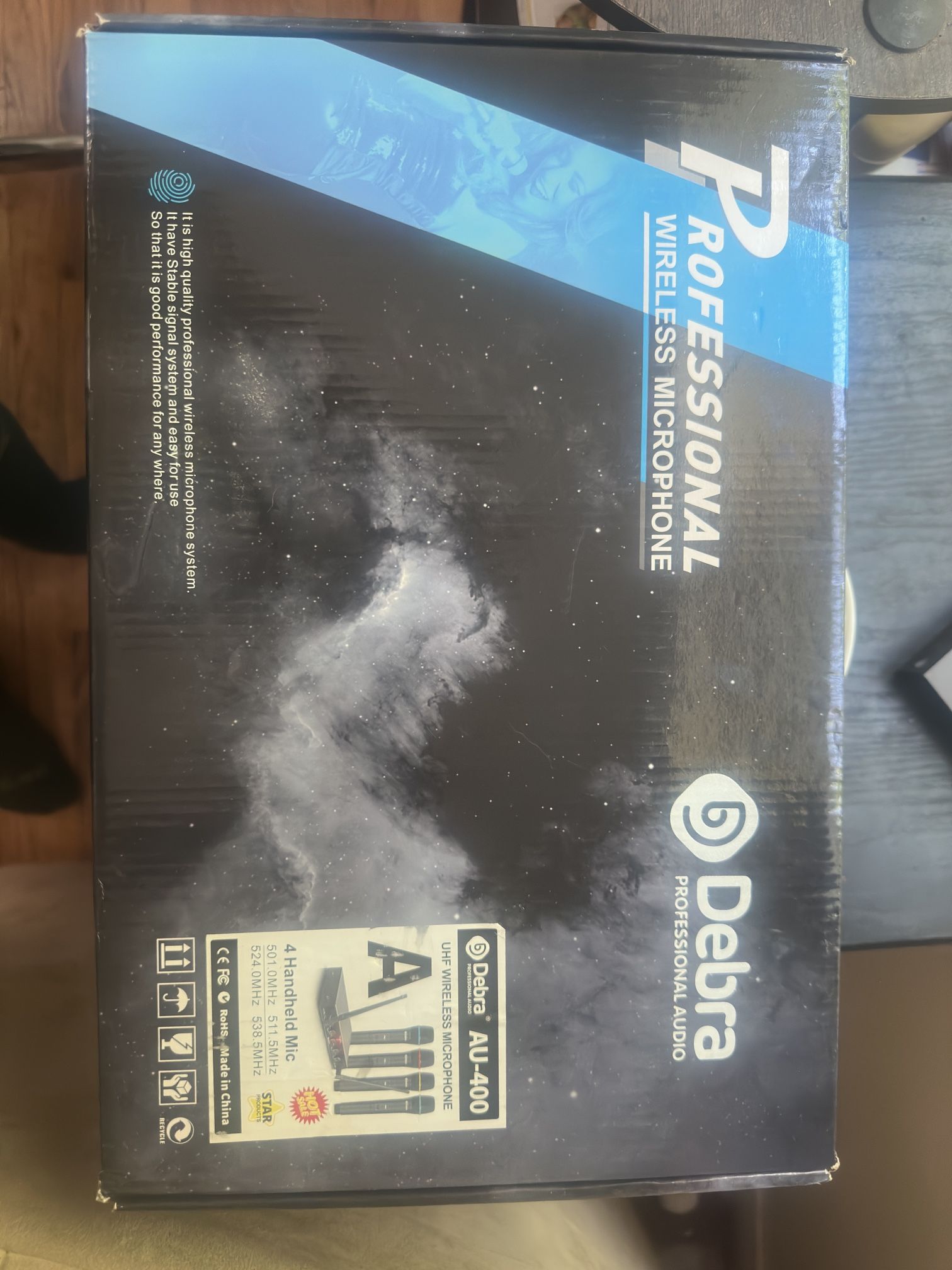 DEBRA PROFESSIONAL WIRELESS MICROPHONE X4