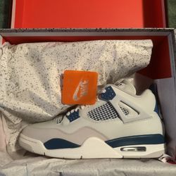  Air Jordan 4 Retro 'Military Blue' 2024