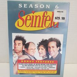 Seinfeld Season 6 DVD Box Set Sealed New