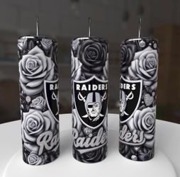 Raiders Rose Tumbler