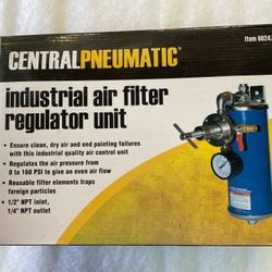 Industrial Air Filter And Regulator
