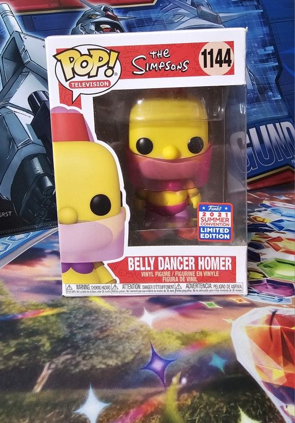 Funko Pop Belly Dancer Homer 1444 Summer Convention
