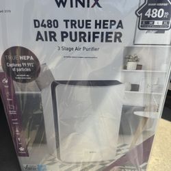 Winix D480 True Hepa Air Purifier Still Wrapped In Box New . Must Pickup.