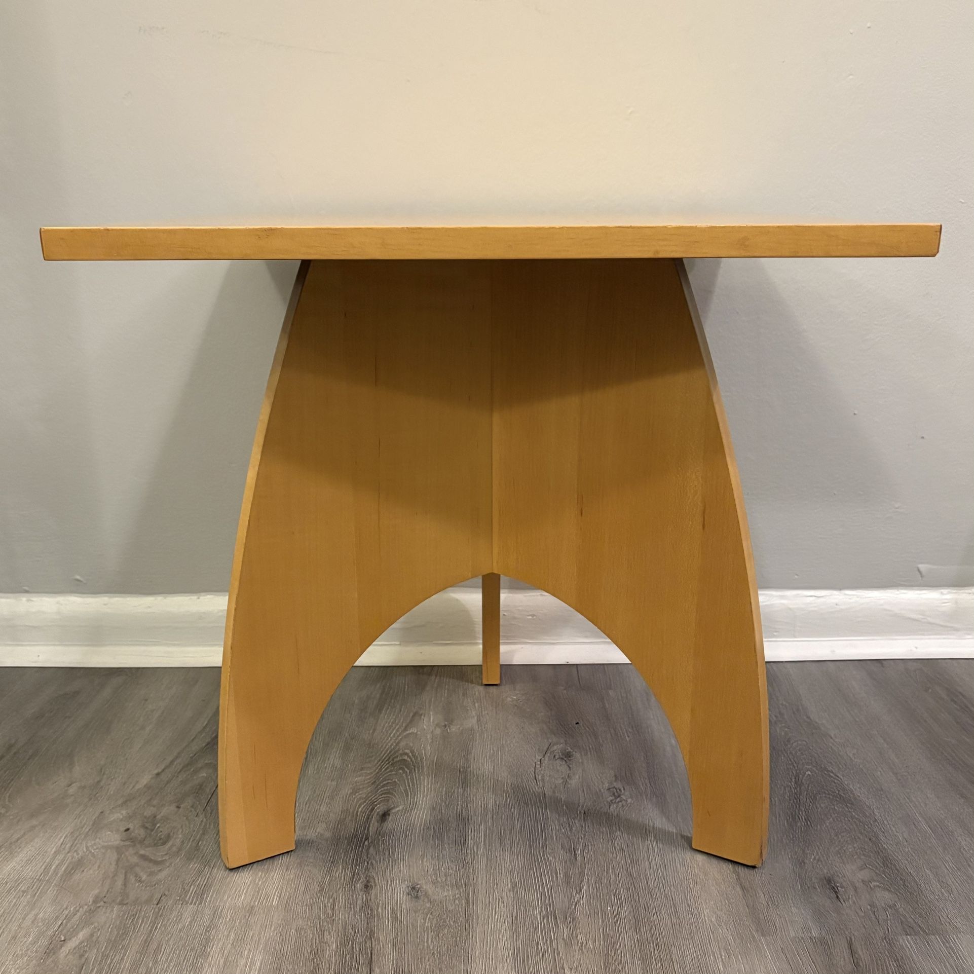 Post-Modern Wooden Side Table
