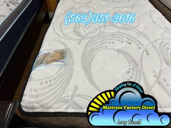 Lesly Queen firm mattress and Boxspring bed set Colchon y tambor