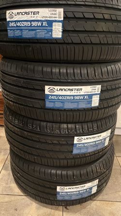 New 4 set tires
