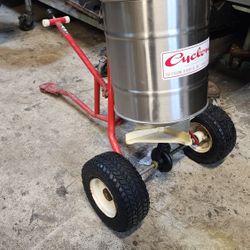 STAINLESS STEEL CYCLONE SEEDER W/EXTRAS