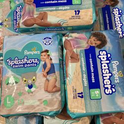 Pamper Splashers Size L