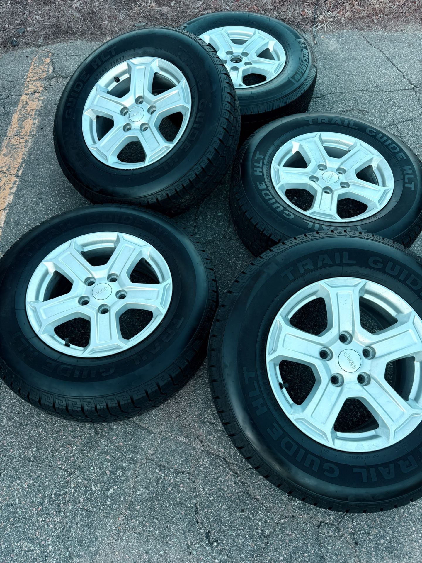 Jeep wrangler wheels and tires 17