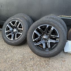 2026 Chevy Silverado, Tahoe, Suburban Wheels And Tires 20” $1600