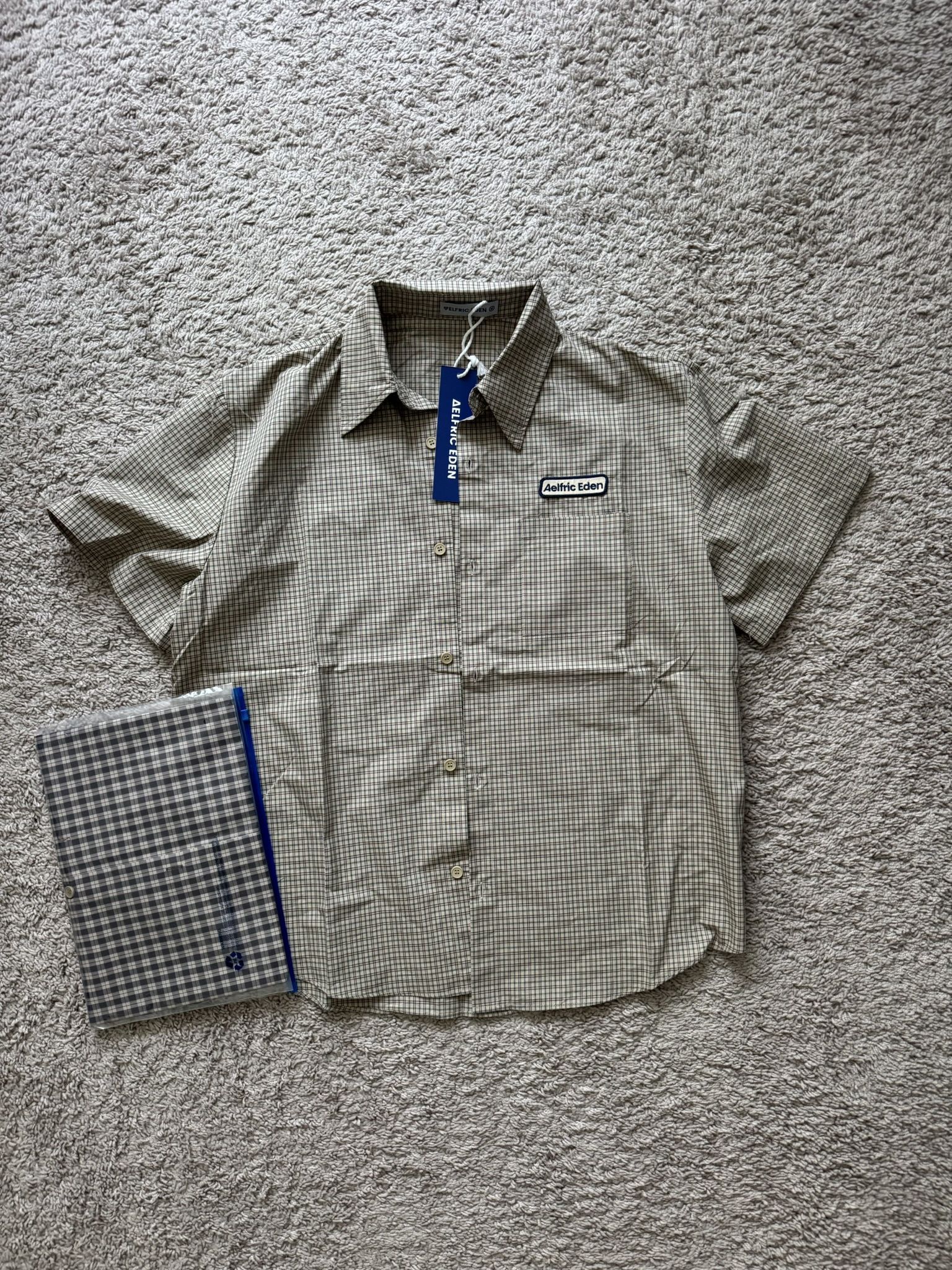 Aelfric Eden Plaid Shirt (Short Sleeve Flannel)