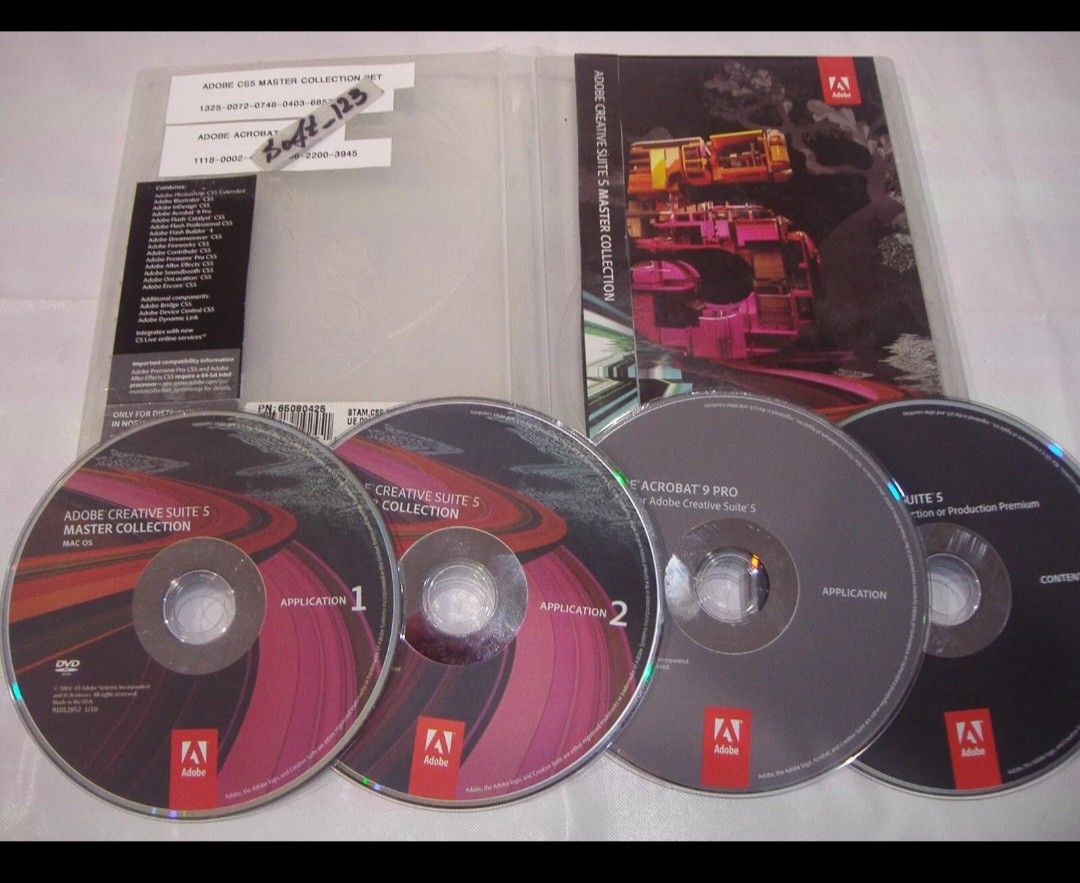 Adobe Creative Suite CS5 Production Premium for Windows - Lifetime License!