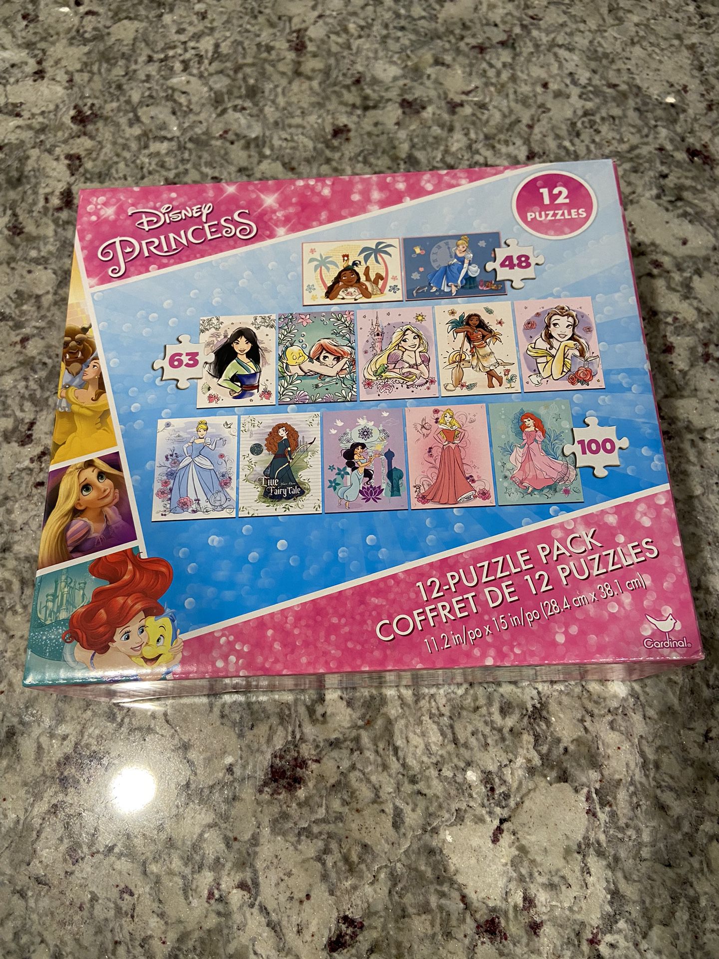 Disney Princess 12-Pack of Puzzles