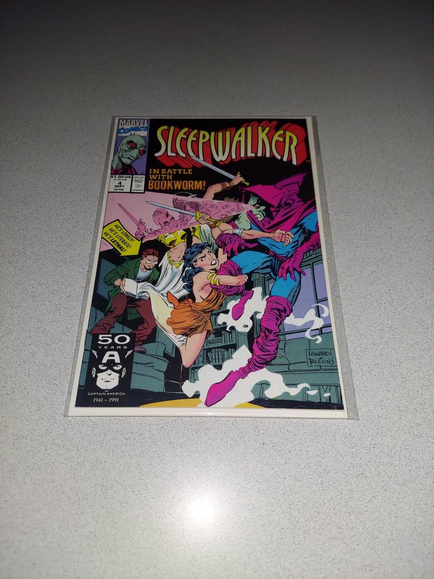 1991 SLEEPWALKER #4 COMIC BAGGED AND BOARDED